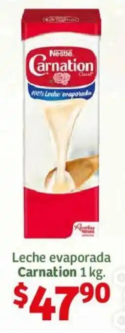 Soriana Híper Leche evaporada Carnation 1kg oferta