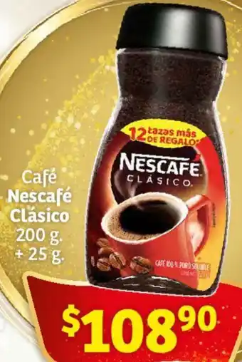 Soriana Híper Café Nescafé Clásico 200 g. + 25g oferta
