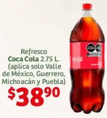 Refresco Coca Cola 2.75L