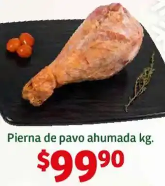 Soriana Híper Pierna de pavo ahumada kg oferta