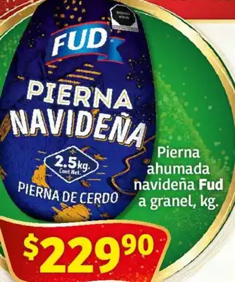 Soriana Híper Pierna ahumada navideña Fud a granel kg oferta