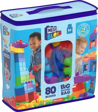 Mercado Libre Juguete de construcción mega bloks gran bolsa 80 bloques oferta