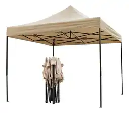 Mercado Libre Carpa toldo 3x3 reforzado plegable impermeable azul y rojo oferta