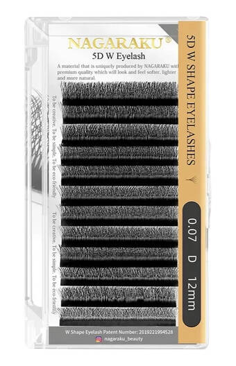 Mercado Libre Nagaraku extensiones de pestañas 5d w shape oferta