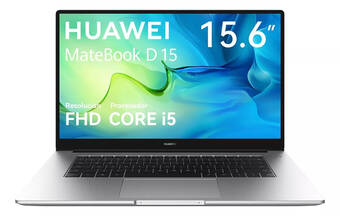 Mercado Libre Laptop huawei matebook d15 core i5 11.5th 8gb +512ssd color plateado oferta