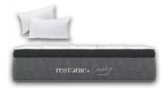 Mercado Libre Colchón restonic king size ortopédico soñar regalo almohadas oferta