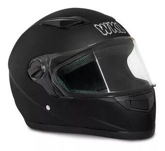 Mercado Libre Casco motocicleta certificado dot moto wkl ch-806 color negro tamaño del casco l oferta