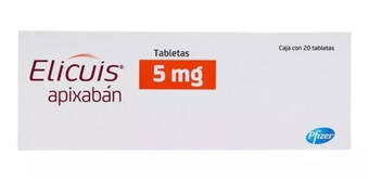 Mercado Libre Elicuis 5 mg caja 20 tabletas apixaban oferta