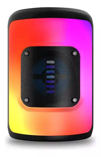 Mercado Libre Bocina bafle bluetooth selec sound nebula tws bt1017 luz rgb color negro oferta