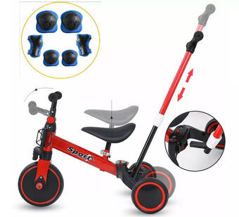 Mercado Libre Triciclo para niño bicicleta ajustable multifuncional 4 en 1 oferta