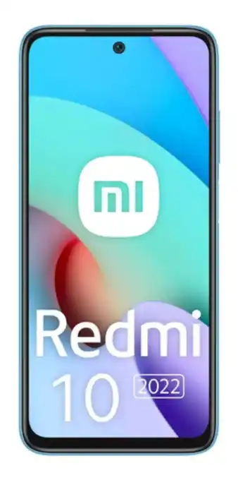 Xiaomi redmi 10 2022 dual sim 64 gb azul marítimo 4 gb ram