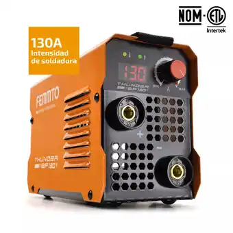 Soldadora inversora portátil femmto bf130 bifasica 110v/220v 60hz - soldadora inverter máquina para soldar