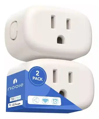 Mercado Libre Enchufes inteligentes wifi mini smart plug alexa bt 2 uds oferta