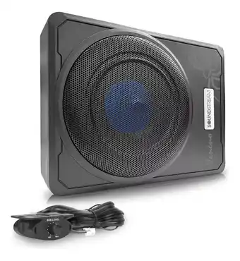 Mercado Libre Subwoofer amplificado 10 autopower 1000w soundstream color negro oferta