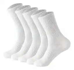 Calceta deportiva hombre algodón 100% paquete 12 pares