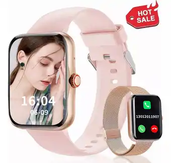 Mercado Libre Smartwatch mujer reloj inteligente deportivo con bluetooth oferta