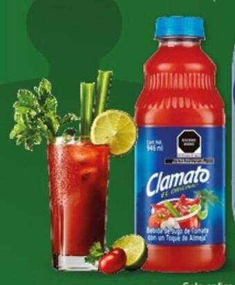 Walmart Express Jugo de tomate Clamato 946 ml oferta
