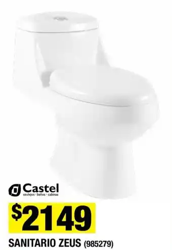 The Home Depot Castel SANITARIO ZEUS (985279) oferta