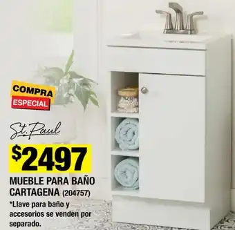 The Home Depot St. Paul MUEBLE PARA BAÑO CARTAGENA (204757) oferta