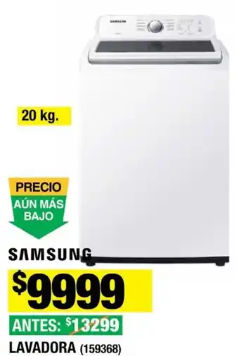 The Home Depot SAMSUNG LAVADORA (159368) oferta