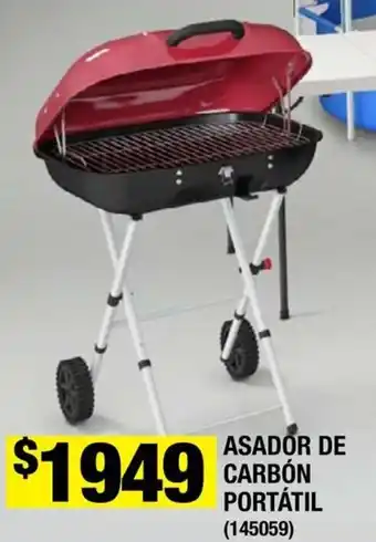 The Home Depot ASADOR DE CARBÓN PORTÁTIL (145059) oferta
