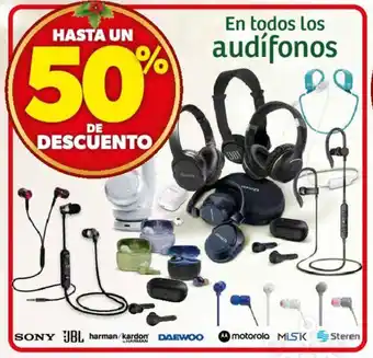 Soriana Híper En todos los audífonos oferta