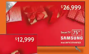 Walmart SAMSUNG Smart TV 75" oferta