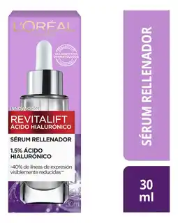 Mercado Libre Sérum rostro l'oréal paris revitalift ácido hialurónico,30ml oferta