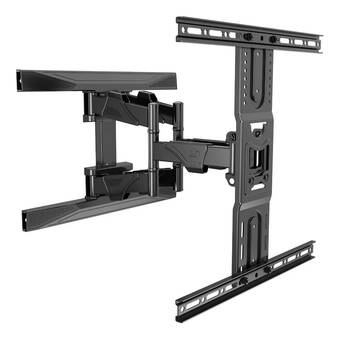 Mercado Libre Soporte de doble brazo móvil para tv 40-75 north bayou p6 color negro oferta