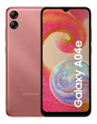 Mercado Libre Celular samsung galaxy a04e 3gb + 64gb bronce liberado color cobre oferta