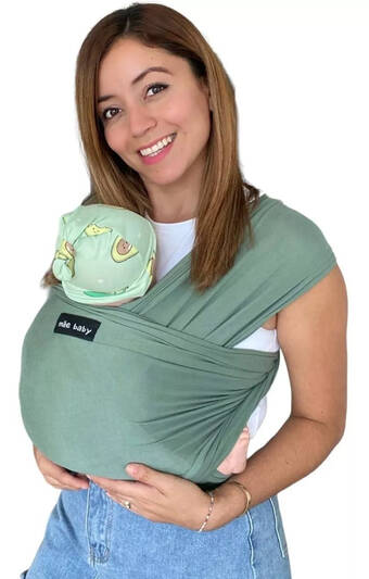 Mercado Libre Rebozo fular elástico bebé feliz portabebe precio de fabrica oferta