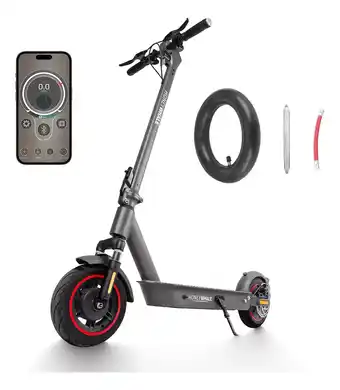Mercado Libre Scooter eléctrico patín e9 max 32 km/h 500w honey whale color gris oferta