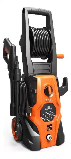 Mercado Libre Hidrolavadora alta presión daewoo 2000 psi accesorios 1600w color negro con naranja oferta