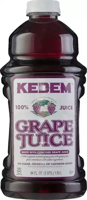 Mercado Libre Jugo de uva kedem kosher natural sin gluten botella 1.89 lts oferta