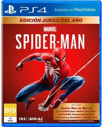 Mercado Libre Marvel's spider-man game of the year edition sony ps4 físico oferta