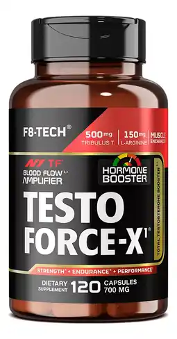 Testrol gold 120 tabletas 90gr testosterone testo force sabor sin sabor