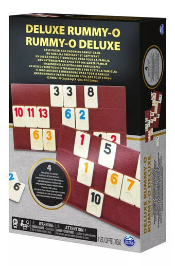 Mercado Libre Juego de mesa rummy - o deluxe 2 - 4 jugadores +6 años oferta