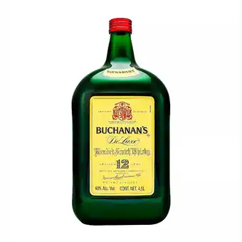 Mercado Libre Whisky buchanan's deluxe 12 años blended scotch 4500ml oferta