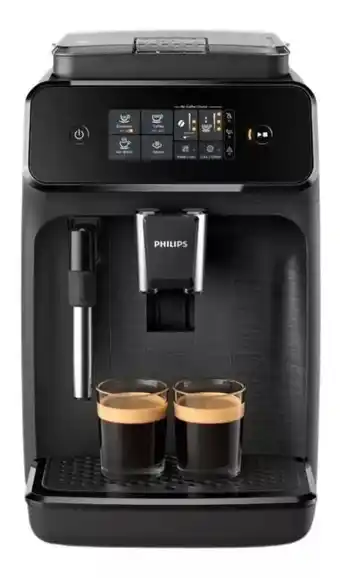 Cafetera philips series 1200 ep1220 super automática negra expreso 127v