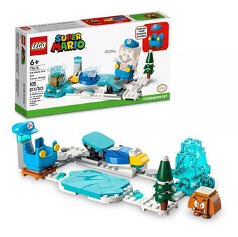 Mercado Libre Kit lego super mario traje de hielo y mundo helado 71415 cantidad de piezas 105 oferta