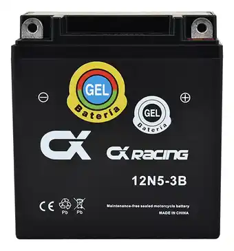 Mercado Libre Batería gel 12n5-3b cxracing moto libre de mantenimiento oferta
