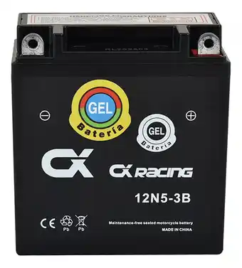 Mercado Libre Batería gel 12n5-3b cx racing moto libre de mantenimiento oferta