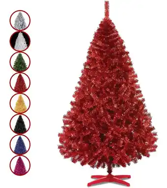 Mercado Libre Arbol pino colores navidad artificial naviplastic 220cm color rojo oferta
