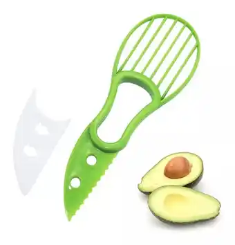 Cortador aguacate rallador removedor de huevo