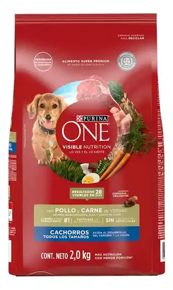 Mercado Libre Alimento purina one croquetas perro cachorro pollo-carne 2kg oferta
