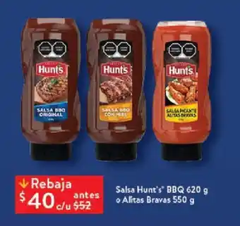 Salsa Hunt's BBQ 620 g o Alitas Bravas 550 g