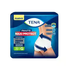 Farmacias YZA Tena pants grande 10 unidades oferta