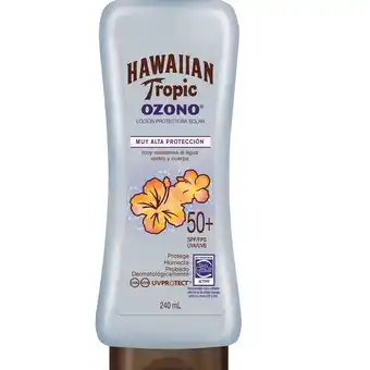 Farmacias YZA Hawaiian tropic bloqueador ozono 240ml oferta