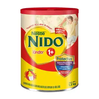 Farmacias YZA Aimento para niños de corta edad nido kinder 1+ lata 1.2kg oferta