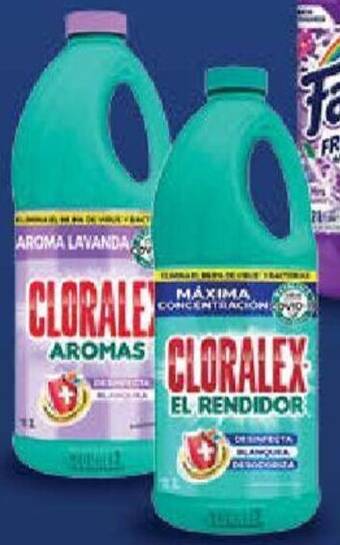 Walmart Desinfectante Cloralex Aromas o El Rendidor 2L oferta